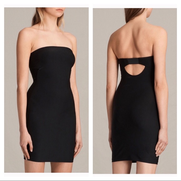 all saints dress black